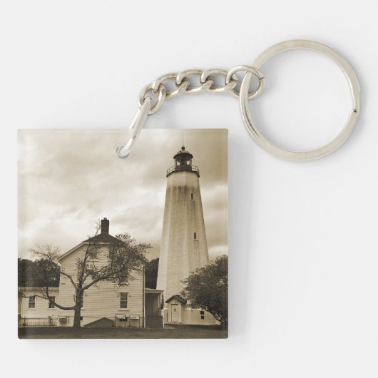Porte-clés Phare de crochet de Sandy (Dos)