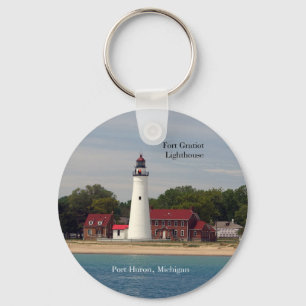 Porte-clés Phare de Fort Gratiot du porte - clé d'eau
