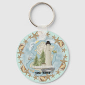 Porte-clés Phare de New Jersey Shells (Recto)