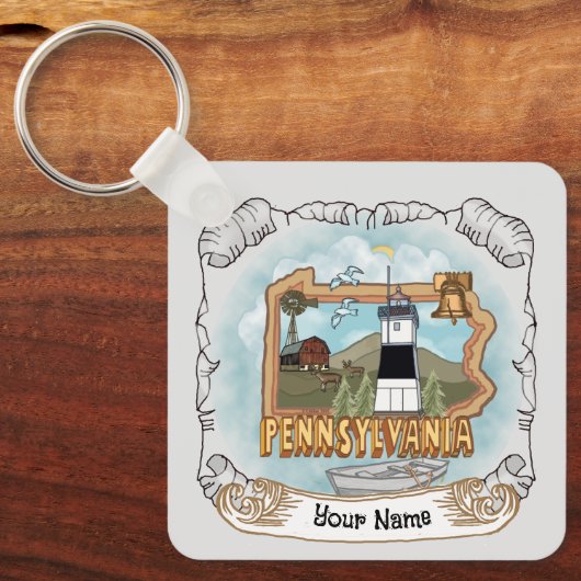 Porte-clés Phare de Pennsylvanie (Recto)