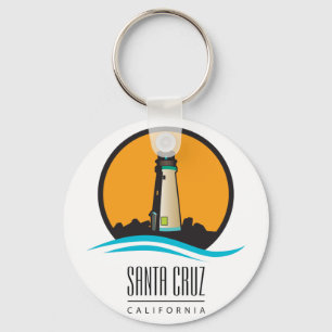 Porte-clés Phare de Père Noël Cruz en Californie