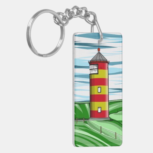 Porte-clés Phare de Pilsum Lighthouse (Devant gauche)