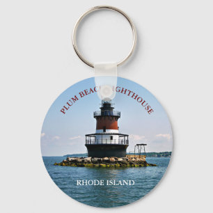 Porte-clés Phare de Plum Beach, Porte - clé de Rhode Island