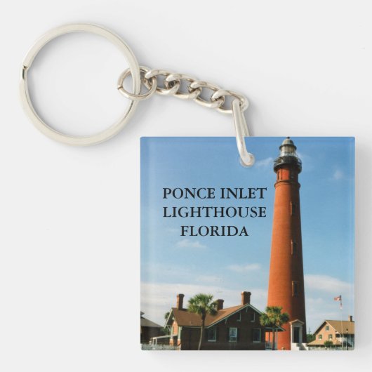 Porte-clés Phare de Ponce Inlet, Floride (Devant)