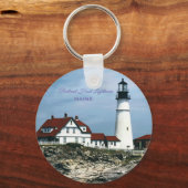 Porte-clés Phare de Portland Head - Maine (Recto)