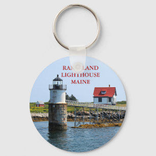 Porte-clés Phare de Ram Island, Porte - clé du Maine