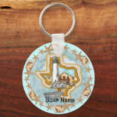 Porte-clés Phare de Texas Shells (Recto)