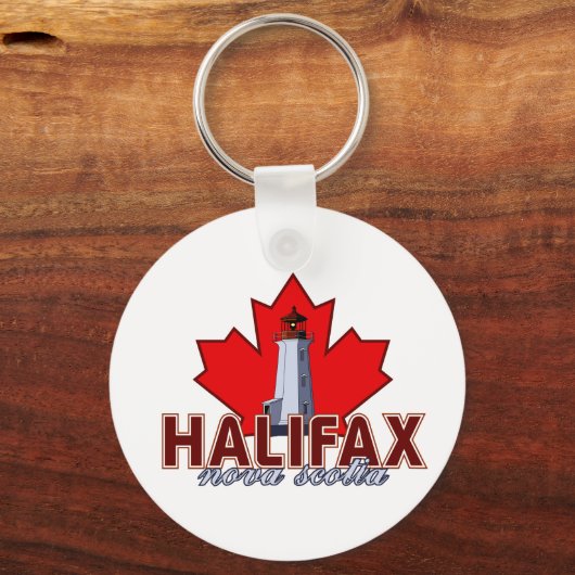 Porte-clés Phare d'Halifax (Recto)