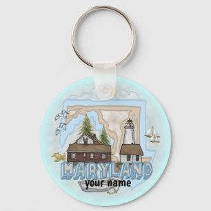 Porte-clés phare du Maryland