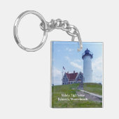 Porte-clés Phare Nobska Cape Cod MA (Devant gauche)