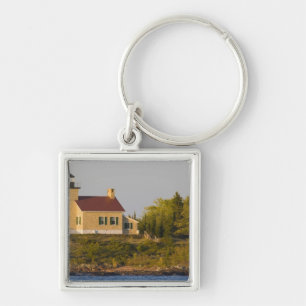 Porte-clés Phare sur le lac Supérieur près de Copper Harbor