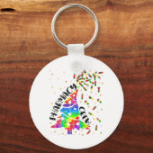 Porte-clés Pharmacie Christmas Crew Funny Xmas Pharmacist Cad (Recto)