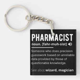 Porte-clés pharmacien