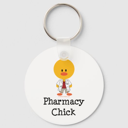 Porte-clés Pharmacy Chick Porte - clé (Recto)