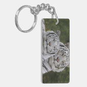 Porte-clés phase blanche, Tigre du Bengale, Tigris (Devant gauche)