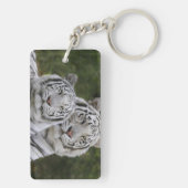 Porte-clés phase blanche, Tigre du Bengale, Tigris (Dos)