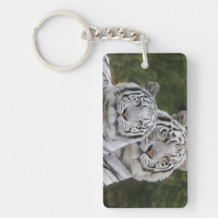 Porte-clés phase blanche, Tigre du Bengale, Tigris
