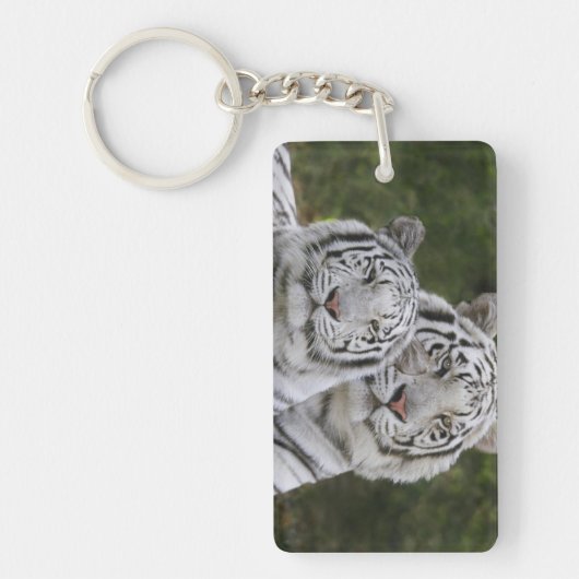 Porte-clés phase blanche, Tigre du Bengale, Tigris (Devant)