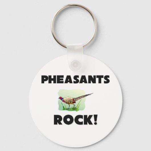 Porte-clés Pheasants Rock (Recto)