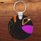 Porte-clés Phénix Africain Ressuscité (Recto)