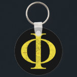 Porte-clés Phi - Math Symbols<br><div class="desc">Are you passionate about math or interested in mathematics? Consider this Perfect Illustration of Gamma mathematical symbol with cool blended graphic.</div>