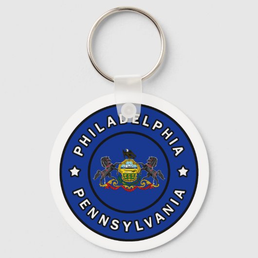 Porte-clés Philadelphie Pennsylvanie (Recto)