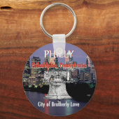 Porte-clés Philadelphie Pennsylvanie Porte - clé (Recto)