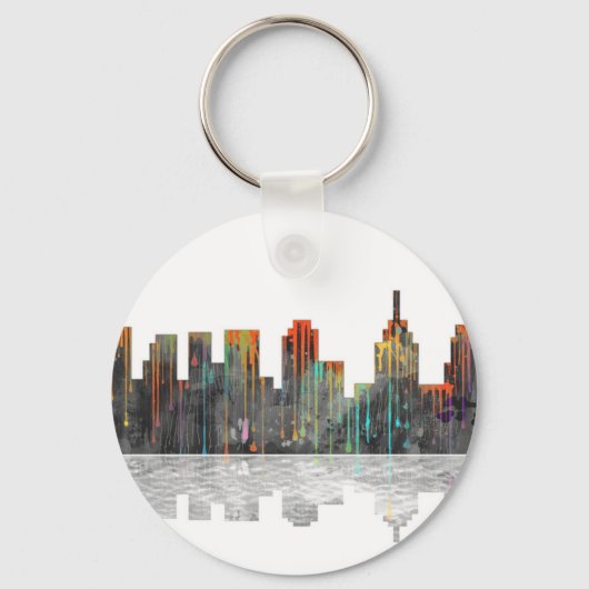 Porte-clés Philadelphie Pennsylvanie Skyline (Recto)