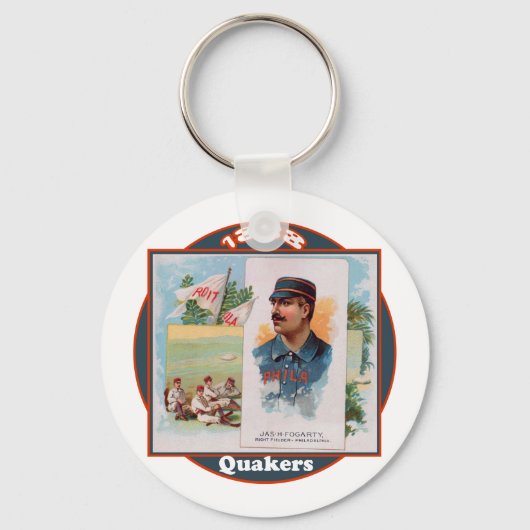 Porte-clés Philadelphie Quakers (Recto)