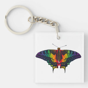 Porte-clés Philadelphie Rainbow Pride Flag Swallowtail