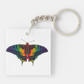 Porte-clés Philadelphie Rainbow Pride Flag Swallowtail (Dos)