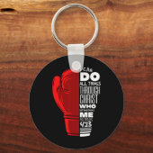 Porte-clés Philippiens 413 Religious Boxing Funny Christian B (Recto)