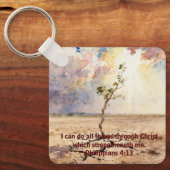 Porte-clés Philippiens 4:13 (Recto)
