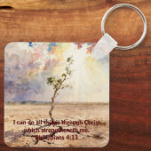 Porte-clés Philippiens 4:13 (Verso)