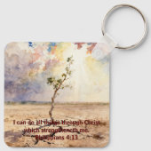 Porte-clés Philippiens 4:13 (Dos)