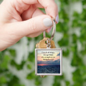 PORTE-CLÉS PHILIPPIENS 4:13 CONCEPTION DU LEVER (main)