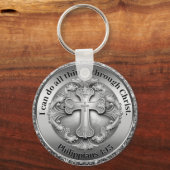 Porte-clés Philippiens 4:13 Porte - clé (Recto)