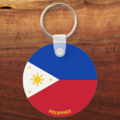 Porte-clés Philippines Drapeau charmant patriotique (Recto)