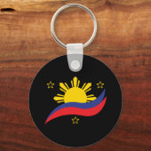 Porte-clés Philippines Philippin Pilipino Drapeau (Recto)