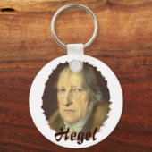 Porte-clés Philosophe Georg Hegel (Recto)
