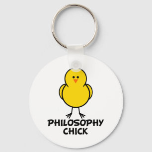 Porte-clés Philosophie Chick
