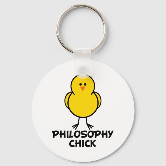 Porte-clés Philosophie Chick (Recto)