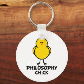 Porte-clés Philosophie Chick (Recto)