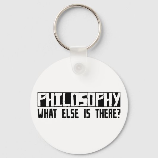 Porte-clés Philosophie Qu'Y A-T-Il D'Autre ? (Recto)