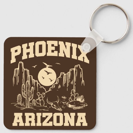 Porte-clés Phoenix, Arizona (Dos)