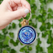 Porte-clés Phoenix bleu (Main)