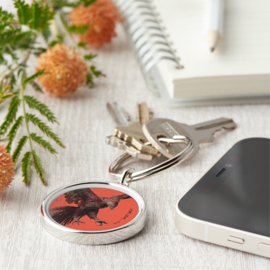 Porte-clés Phoenix Flying Graphic (Côté)