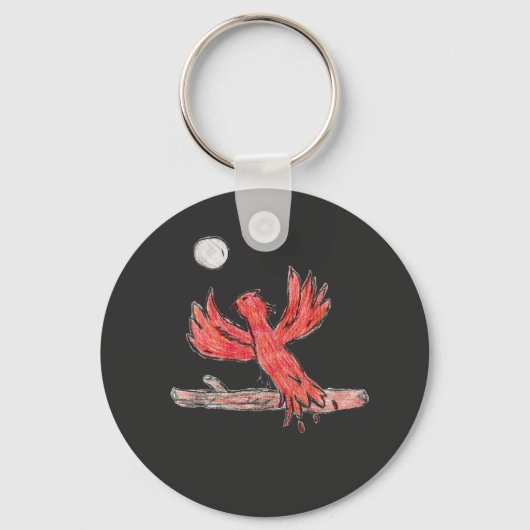 Porte-clés Phoenix rouge (Recto)