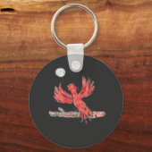 Porte-clés Phoenix rouge (Recto)