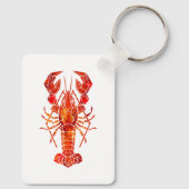 Porte-clés Phomard polygonal rouge (Verso)